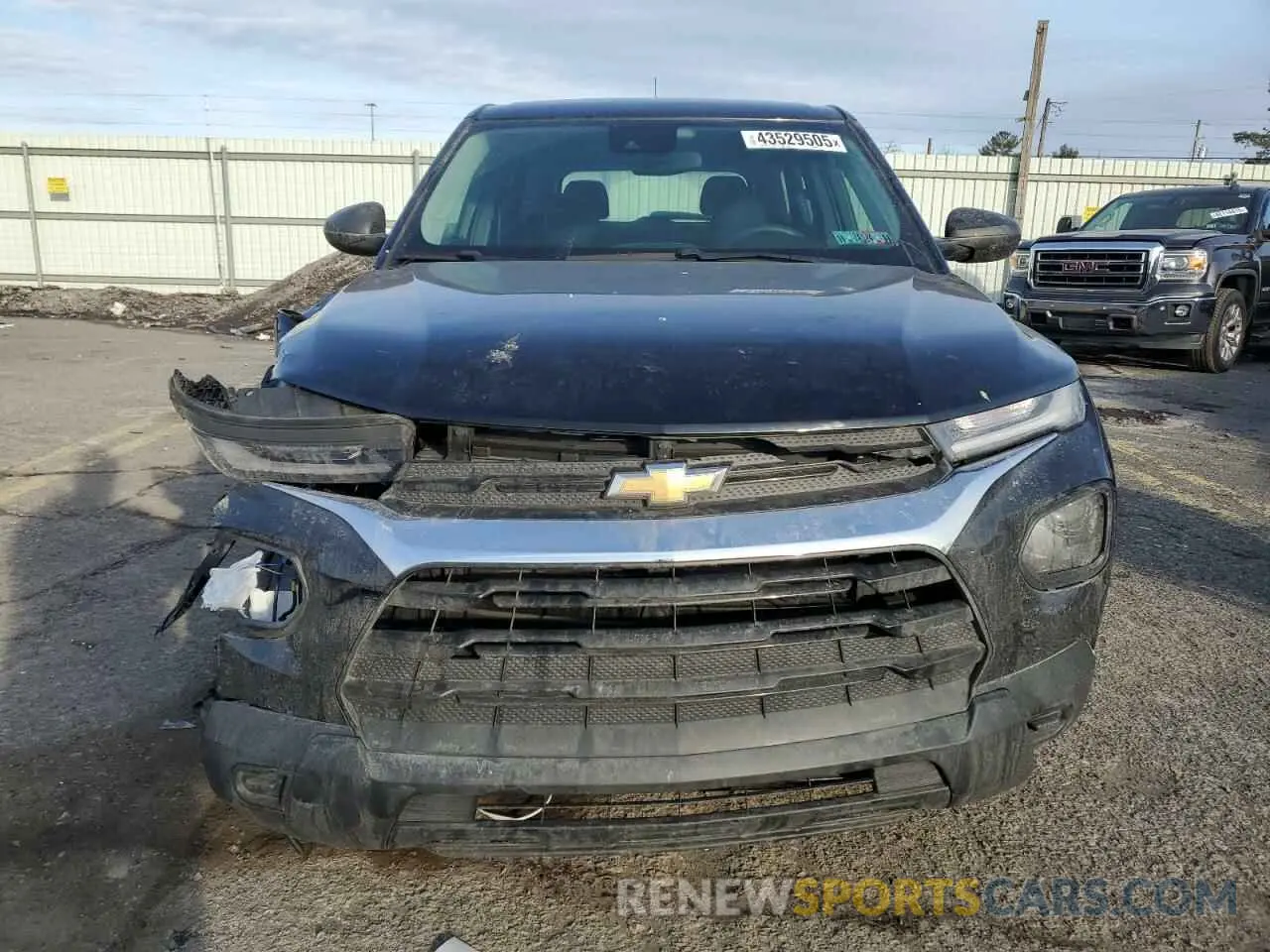 5 fotografías del automóvil dañado KL79MNSL0MB122381 CHEVROLET TRAILBLZR 2021