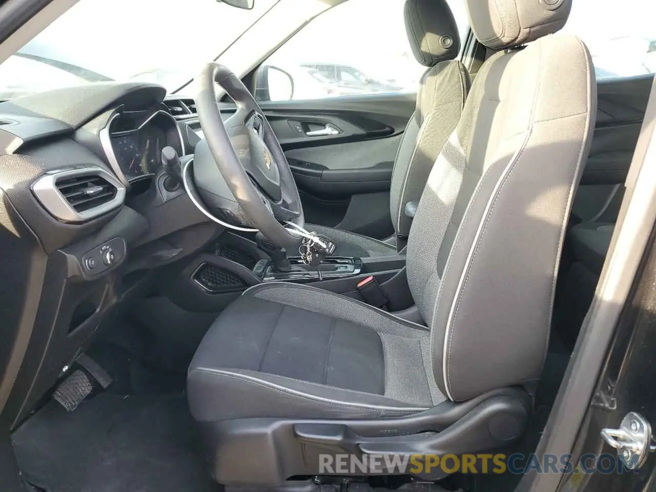 7 fotografías del automóvil dañado KL79MNSL0MB122381 CHEVROLET TRAILBLZR 2021