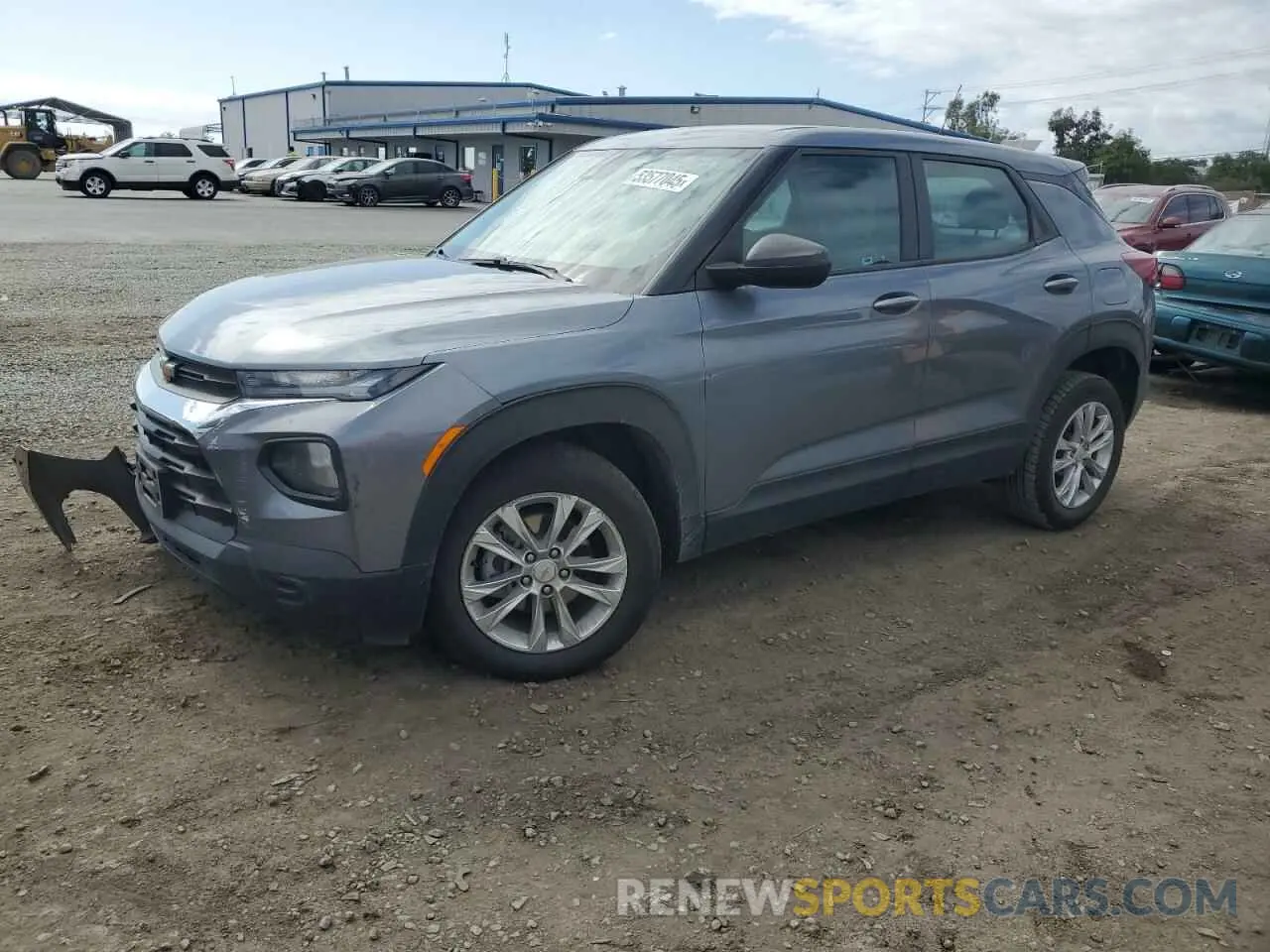 1 fotografías del automóvil dañado KL79MNSL2MB072924 CHEVROLET TRAILBLZR 2021