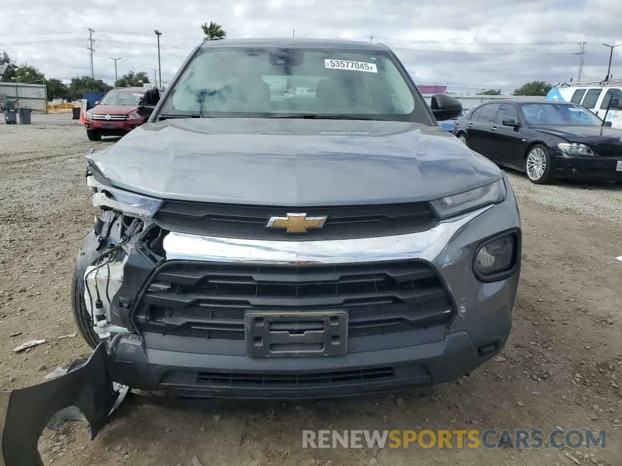 5 fotografías del automóvil dañado KL79MNSL2MB072924 CHEVROLET TRAILBLZR 2021