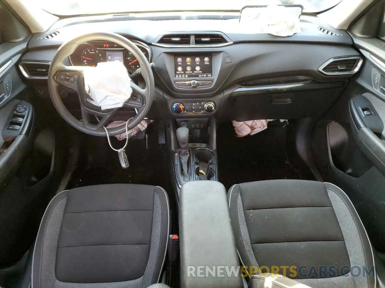 8 fotografías del automóvil dañado KL79MPS20MB155402 CHEVROLET TRAILBLZR 2021