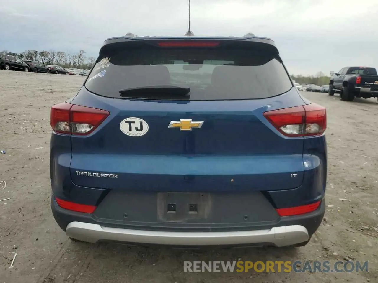 6 fotografías del automóvil dañado KL79MPS21MB064946 CHEVROLET TRAILBLZR 2021