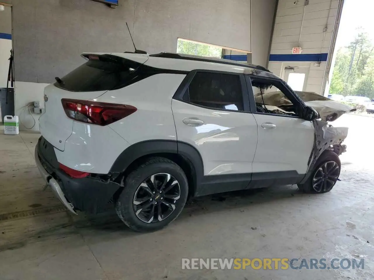 3 fotografías del automóvil dañado KL79MPS23MB091503 CHEVROLET TRAILBLZR 2021