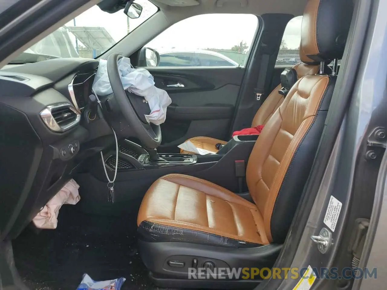 7 fotografías del automóvil dañado KL79MPS24MB152714 CHEVROLET TRAILBLZR 2021