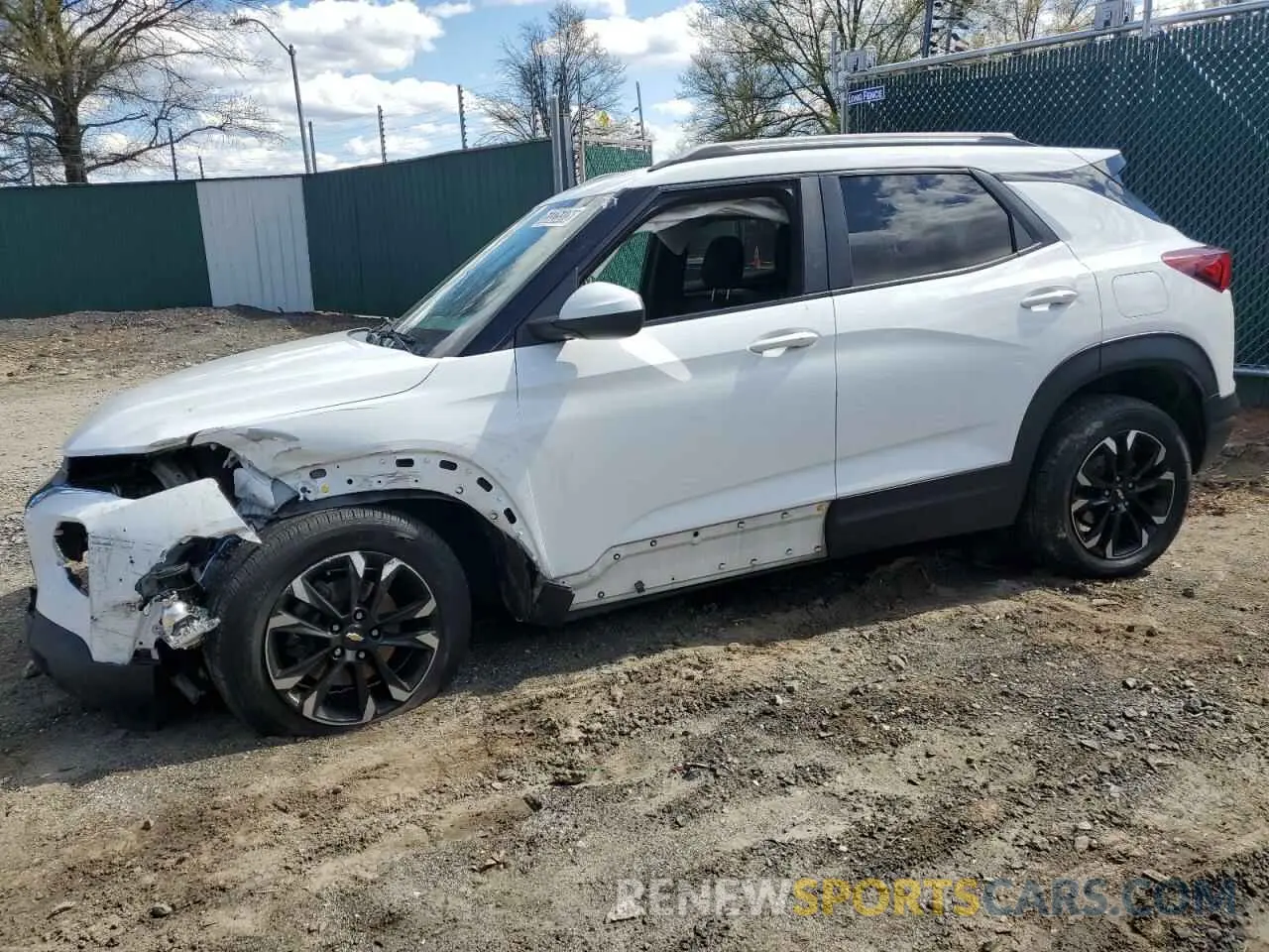 1 fotografías del automóvil dañado KL79MPS26MB154996 CHEVROLET TRAILBLZR 2021