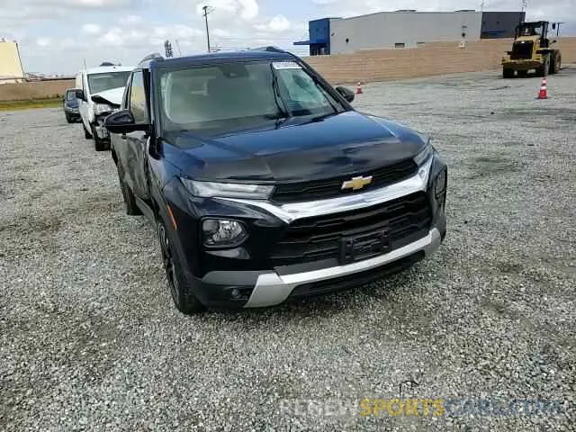 11 fotografías del automóvil dañado KL79MPS28MB094140 CHEVROLET TRAILBLZR 2021