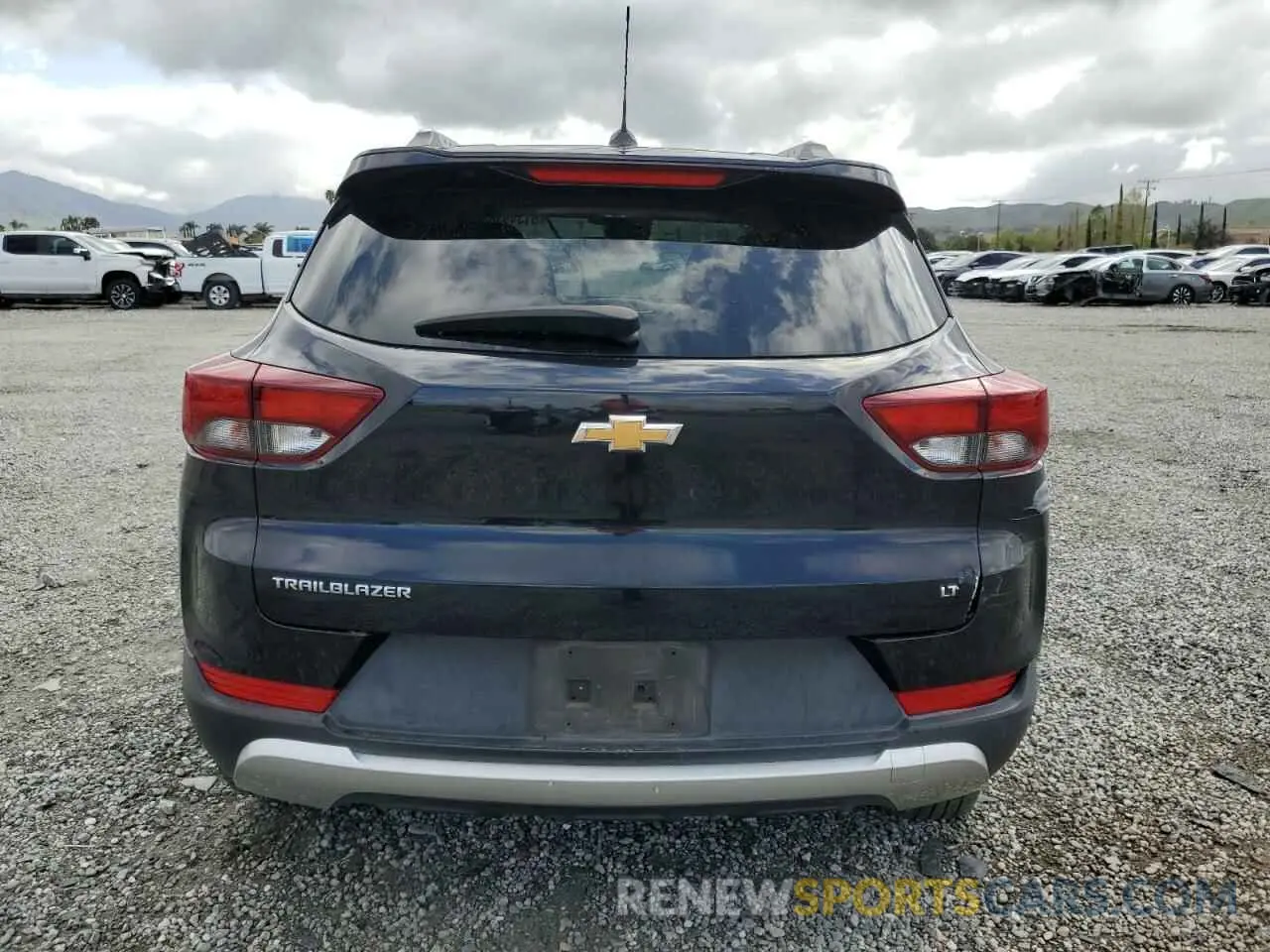 6 fotografías del automóvil dañado KL79MPS28MB094140 CHEVROLET TRAILBLZR 2021