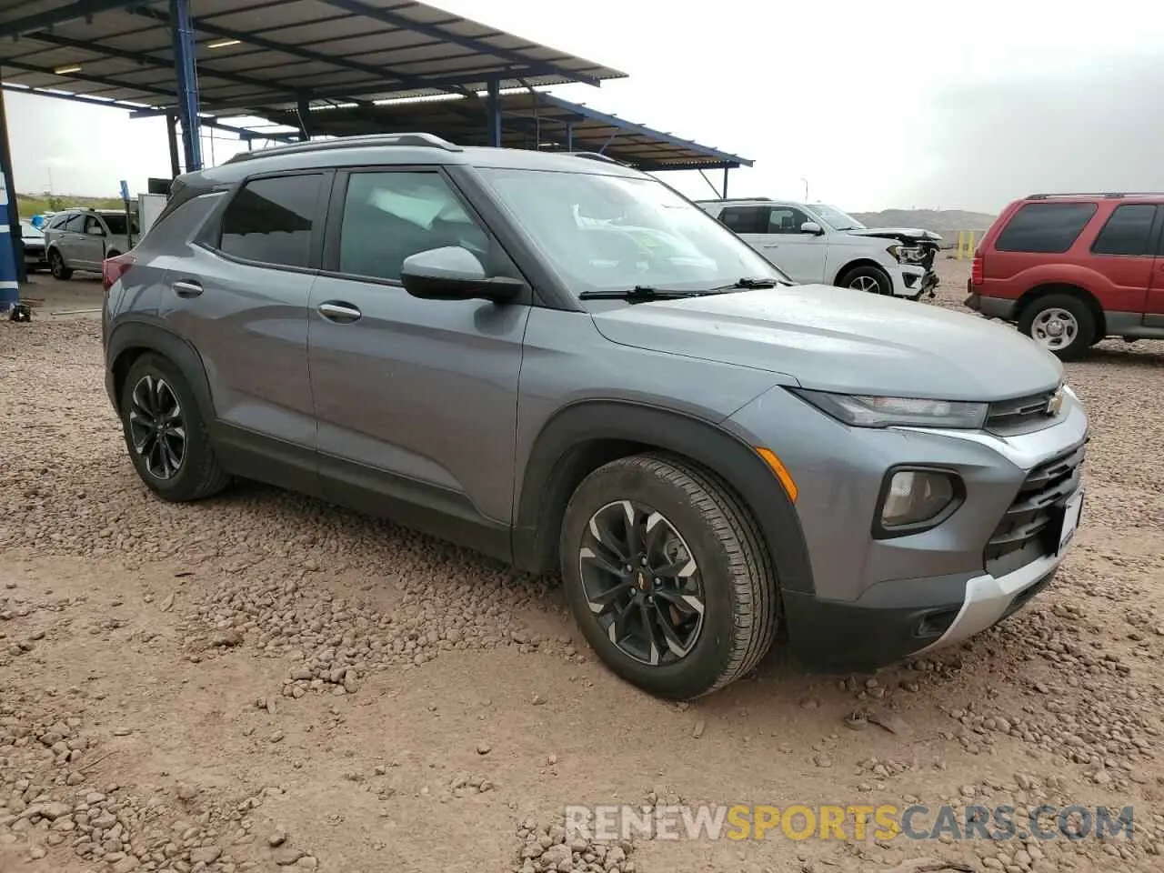 4 fotografías del automóvil dañado KL79MPSL0MB006710 CHEVROLET TRAILBLZR 2021