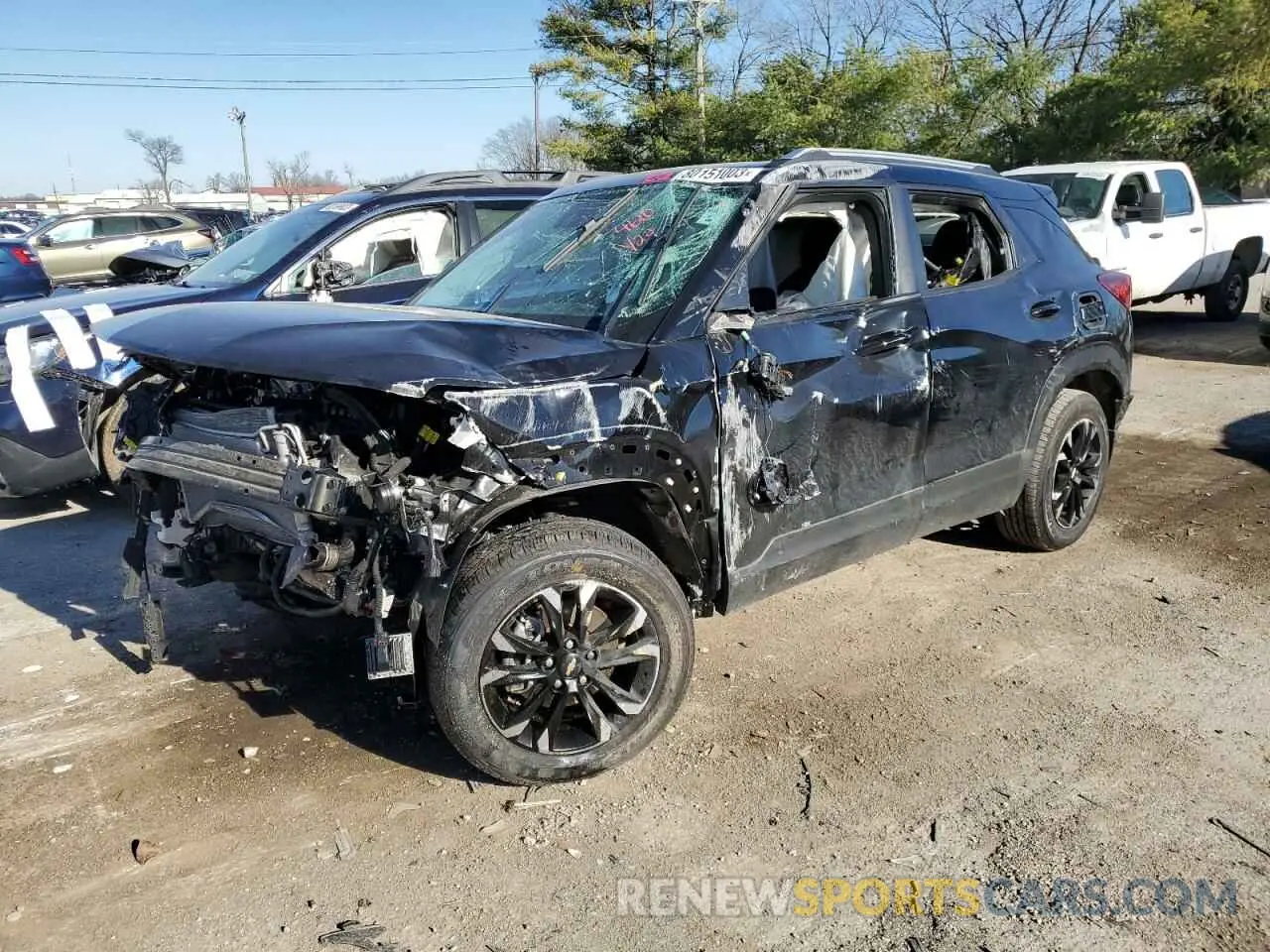 1 fotografías del automóvil dañado KL79MPSL0MB134610 CHEVROLET TRAILBLZR 2021