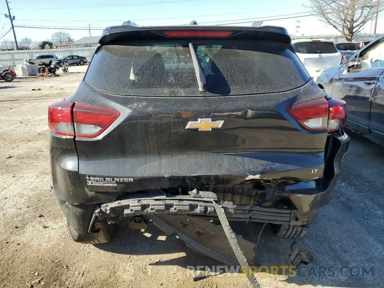 6 fotografías del automóvil dañado KL79MPSL0MB134610 CHEVROLET TRAILBLZR 2021
