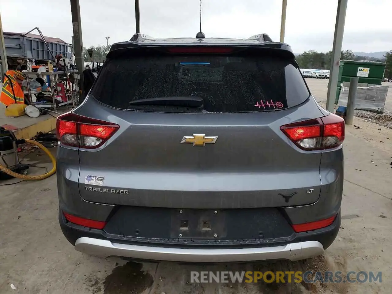6 fotografías del automóvil dañado KL79MPSL0MB170264 CHEVROLET TRAILBLZR 2021