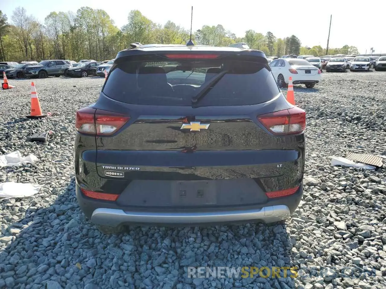 6 fotografías del automóvil dañado KL79MPSL2MB143132 CHEVROLET TRAILBLZR 2021