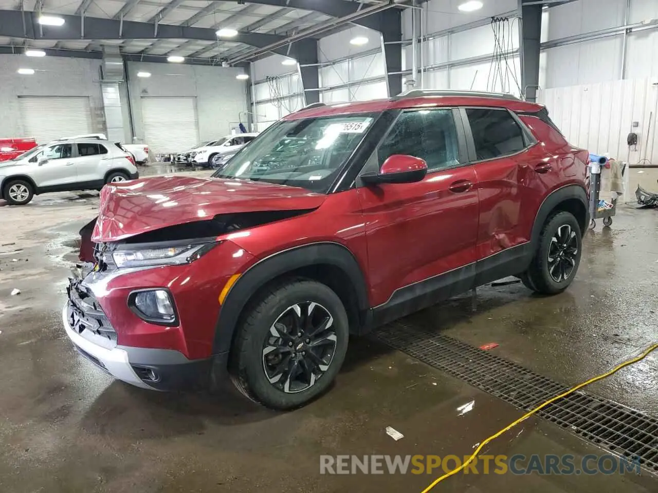 1 fotografías del automóvil dañado KL79MPSL3MB078386 CHEVROLET TRAILBLZR 2021