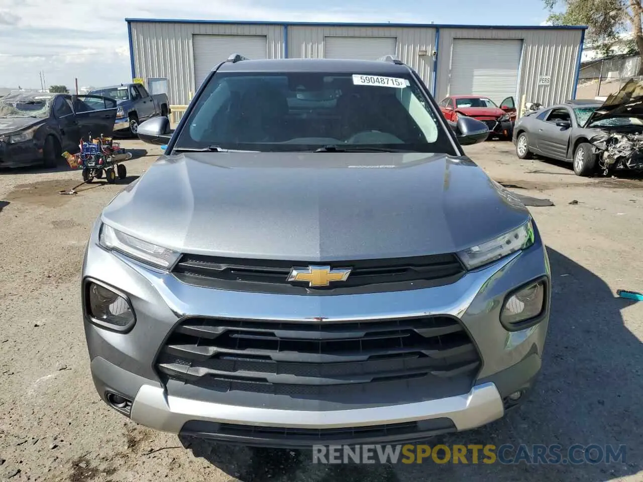 5 fotografías del automóvil dañado KL79MPSL4MB103800 CHEVROLET TRAILBLZR 2021