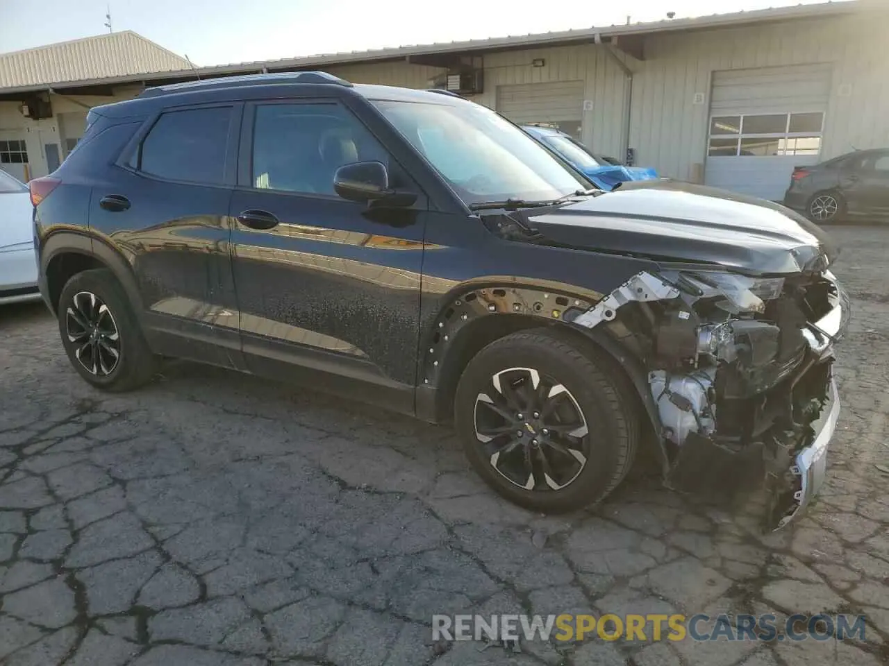 4 fotografías del automóvil dañado KL79MPSL5MB110772 CHEVROLET TRAILBLZR 2021