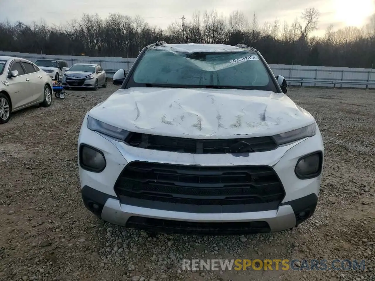 5 fotografías del automóvil dañado KL79MPSL5MB170275 CHEVROLET TRAILBLZR 2021