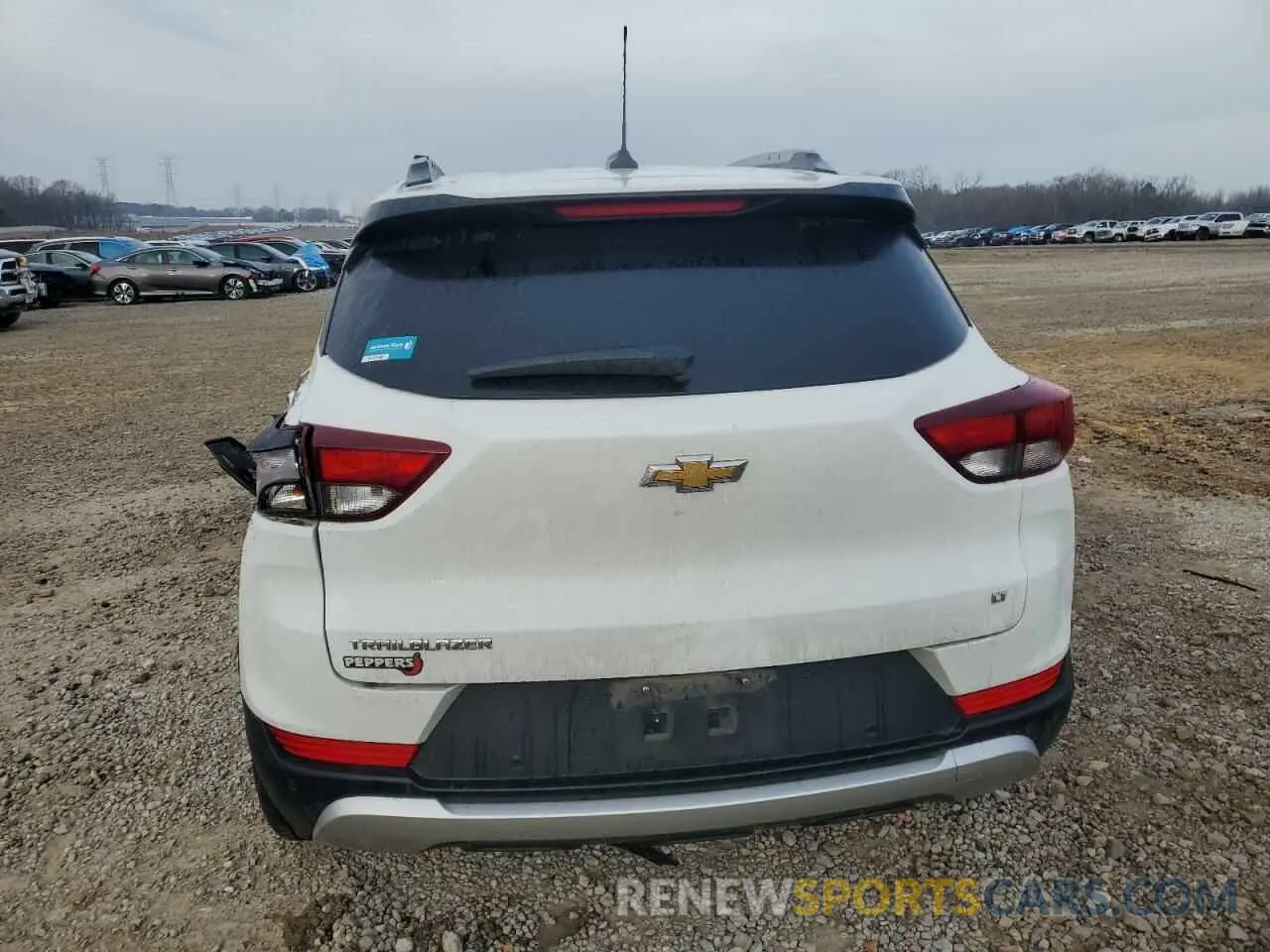 6 fotografías del automóvil dañado KL79MPSL5MB170275 CHEVROLET TRAILBLZR 2021