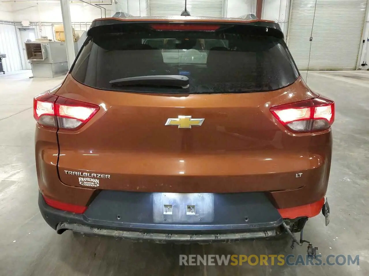 6 fotografías del automóvil dañado KL79MPSL6MB104687 CHEVROLET TRAILBLZR 2021