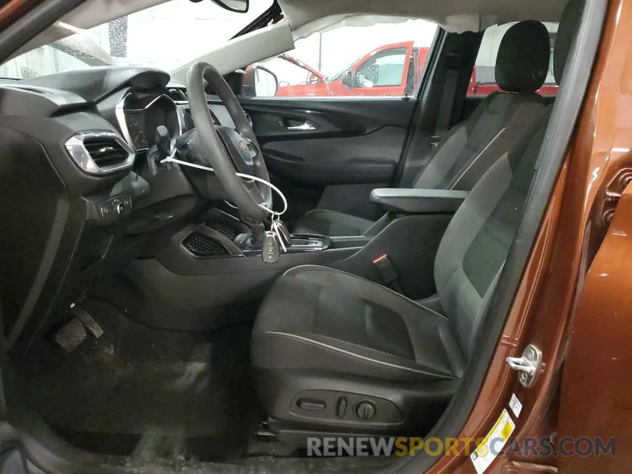 7 fotografías del automóvil dañado KL79MPSL6MB104687 CHEVROLET TRAILBLZR 2021