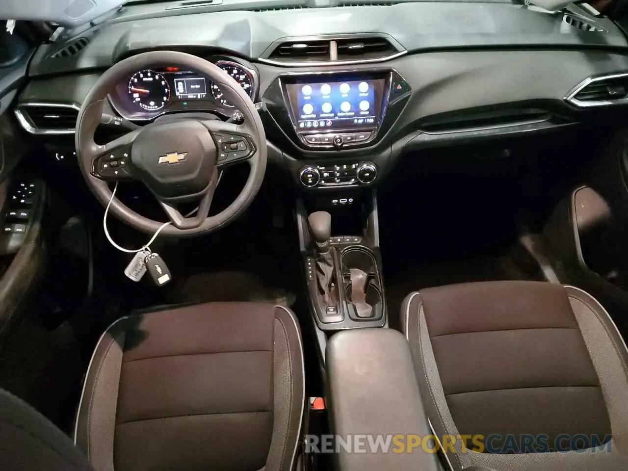 8 fotografías del automóvil dañado KL79MPSL6MB104687 CHEVROLET TRAILBLZR 2021