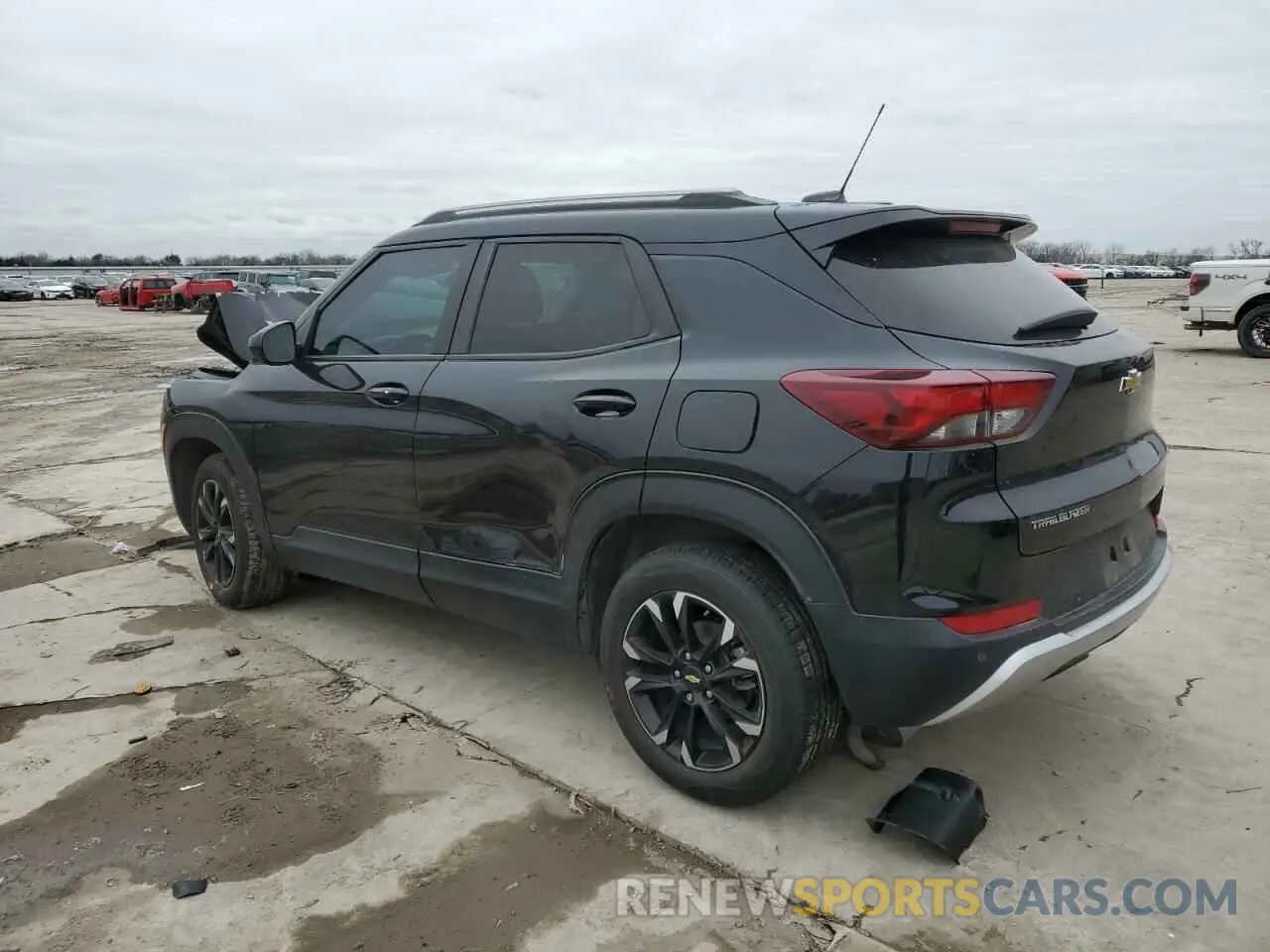 2 fotografías del automóvil dañado KL79MPSL6MB158006 CHEVROLET TRAILBLZR 2021