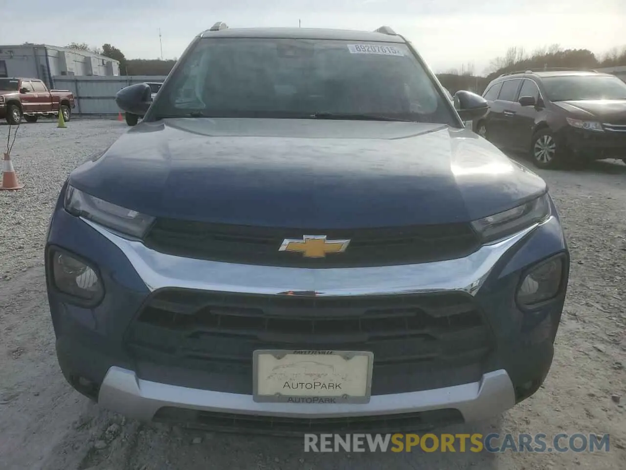 5 fotografías del automóvil dañado KL79MPSL8MB076388 CHEVROLET TRAILBLZR 2021
