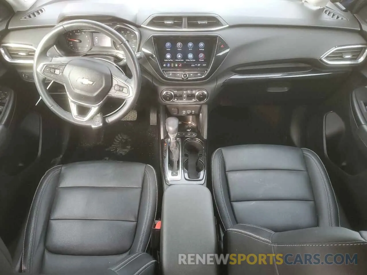 8 fotografías del automóvil dañado KL79MPSL8MB076388 CHEVROLET TRAILBLZR 2021