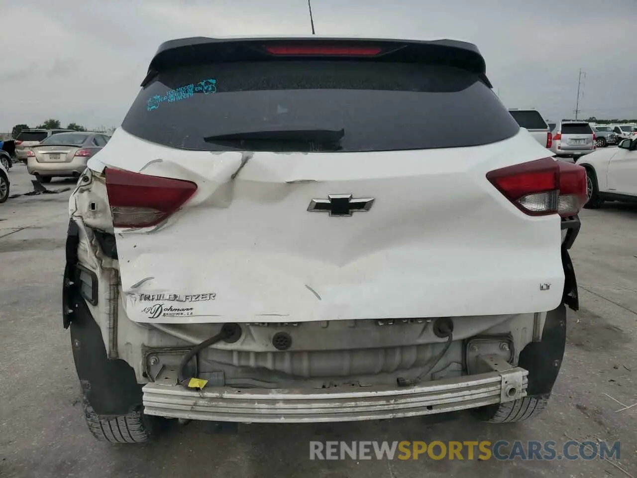 6 fotografías del automóvil dañado KL79MPSLXMB006424 CHEVROLET TRAILBLZR 2021