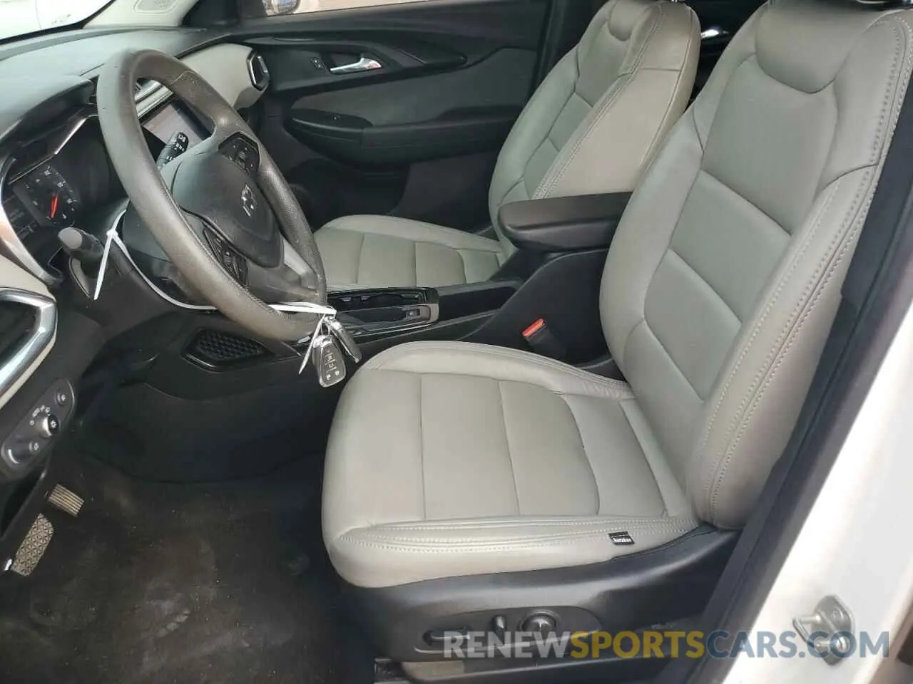 7 fotografías del automóvil dañado KL79MPSLXMB006424 CHEVROLET TRAILBLZR 2021