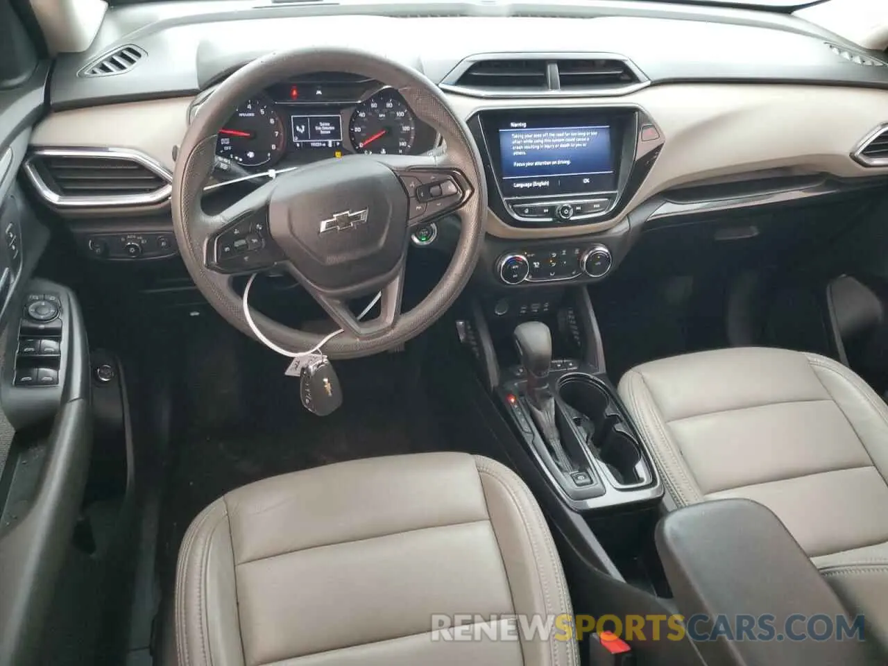 8 fotografías del automóvil dañado KL79MPSLXMB006424 CHEVROLET TRAILBLZR 2021