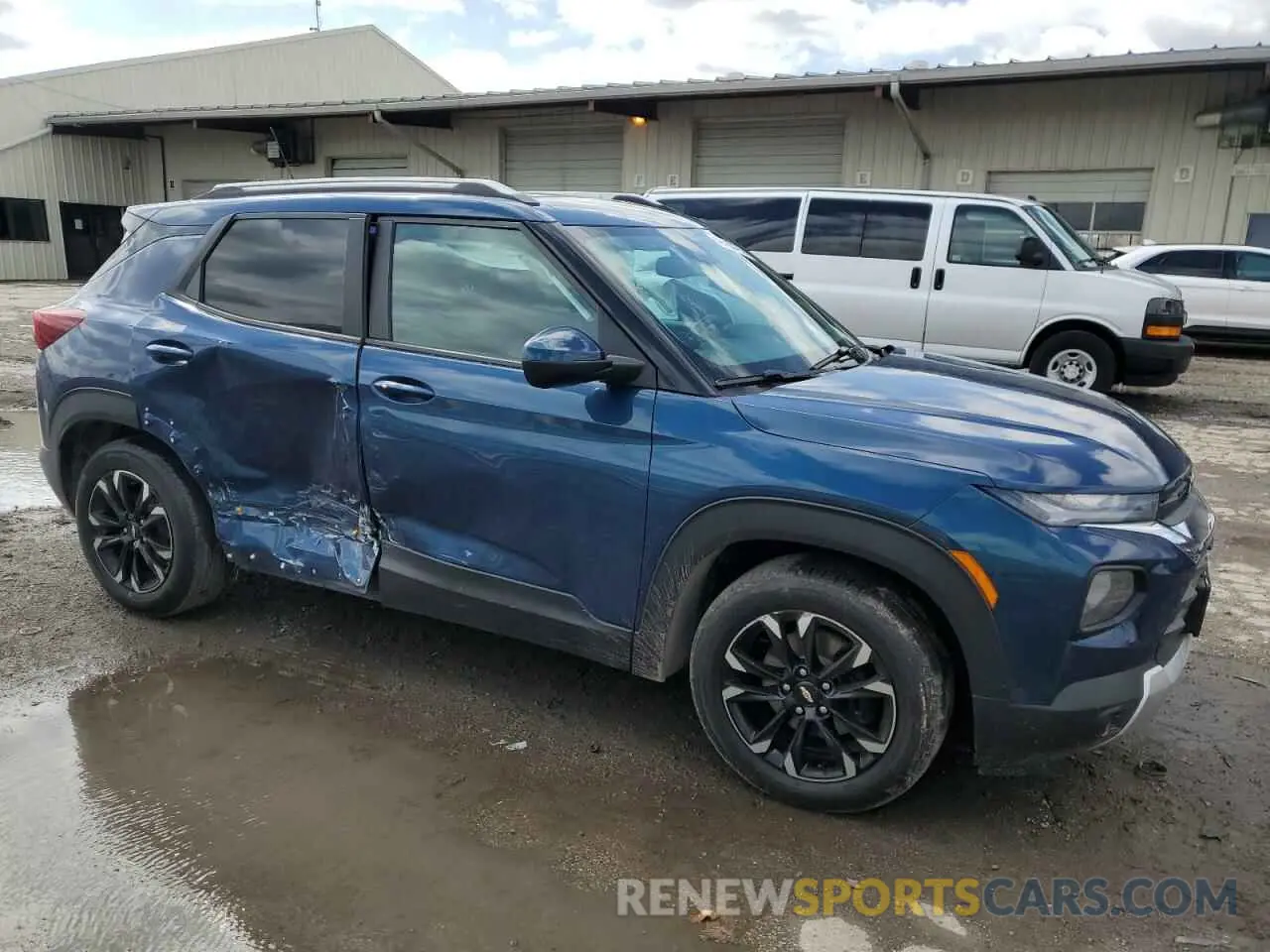 4 fotografías del automóvil dañado KL79MPSLXMB025846 CHEVROLET TRAILBLZR 2021
