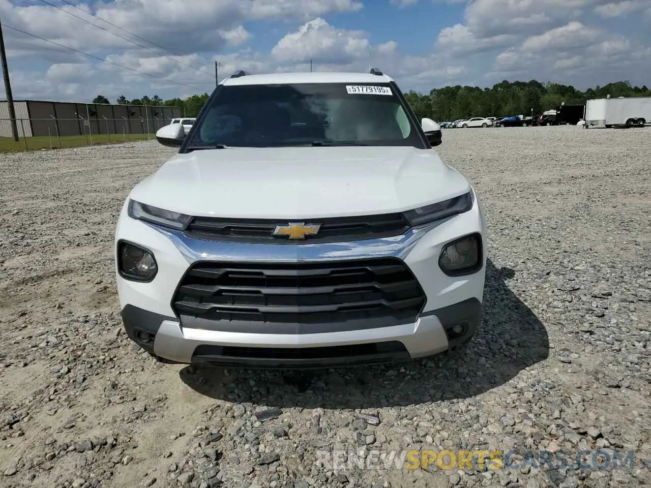 5 fotografías del automóvil dañado KL79MPSLXMB085951 CHEVROLET TRAILBLZR 2021