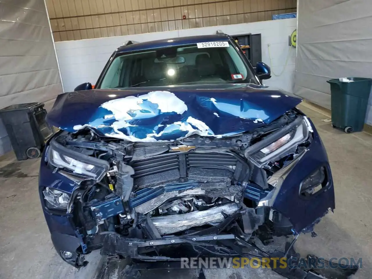 5 fotografías del automóvil dañado KL79MRSL0MB076526 CHEVROLET TRAILBLZR 2021
