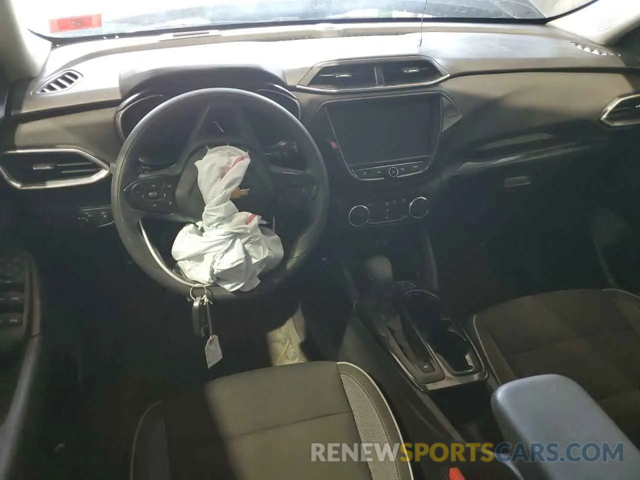 8 fotografías del automóvil dañado KL79MRSL0MB076526 CHEVROLET TRAILBLZR 2021