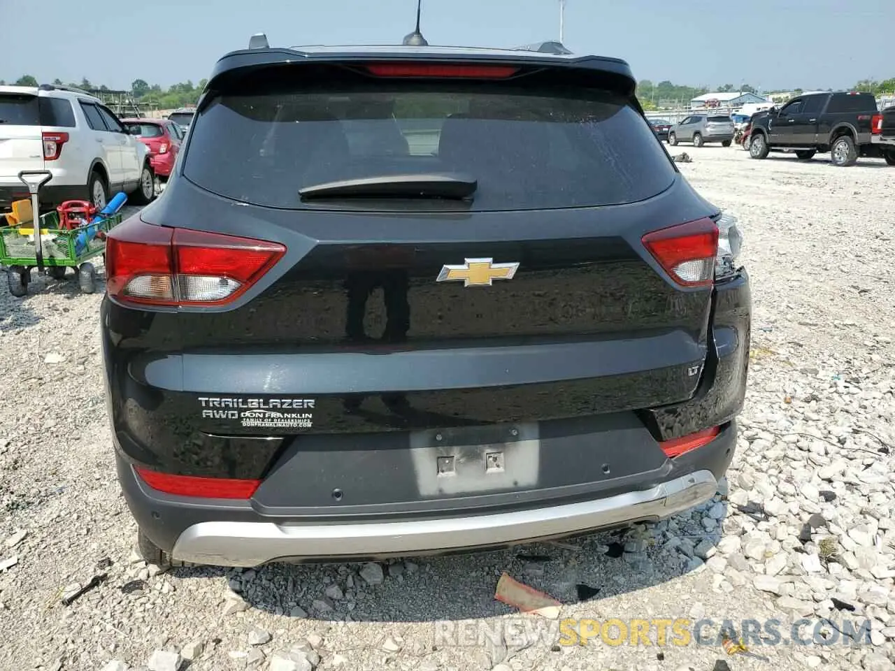 6 fotografías del automóvil dañado KL79MRSL2MB147144 CHEVROLET TRAILBLZR 2021