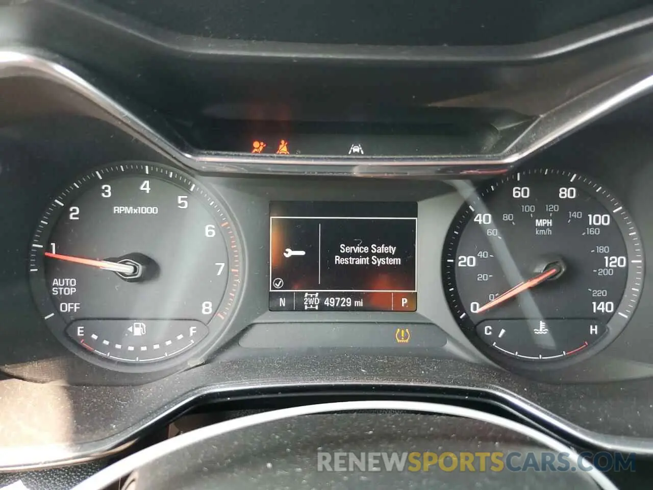 9 fotografías del automóvil dañado KL79MRSL2MB147144 CHEVROLET TRAILBLZR 2021