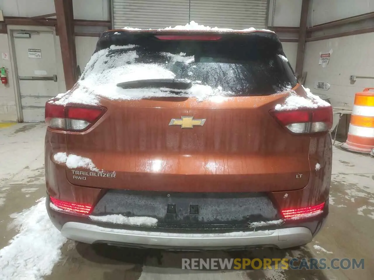 6 fotografías del automóvil dañado KL79MRSL3MB001755 CHEVROLET TRAILBLZR 2021