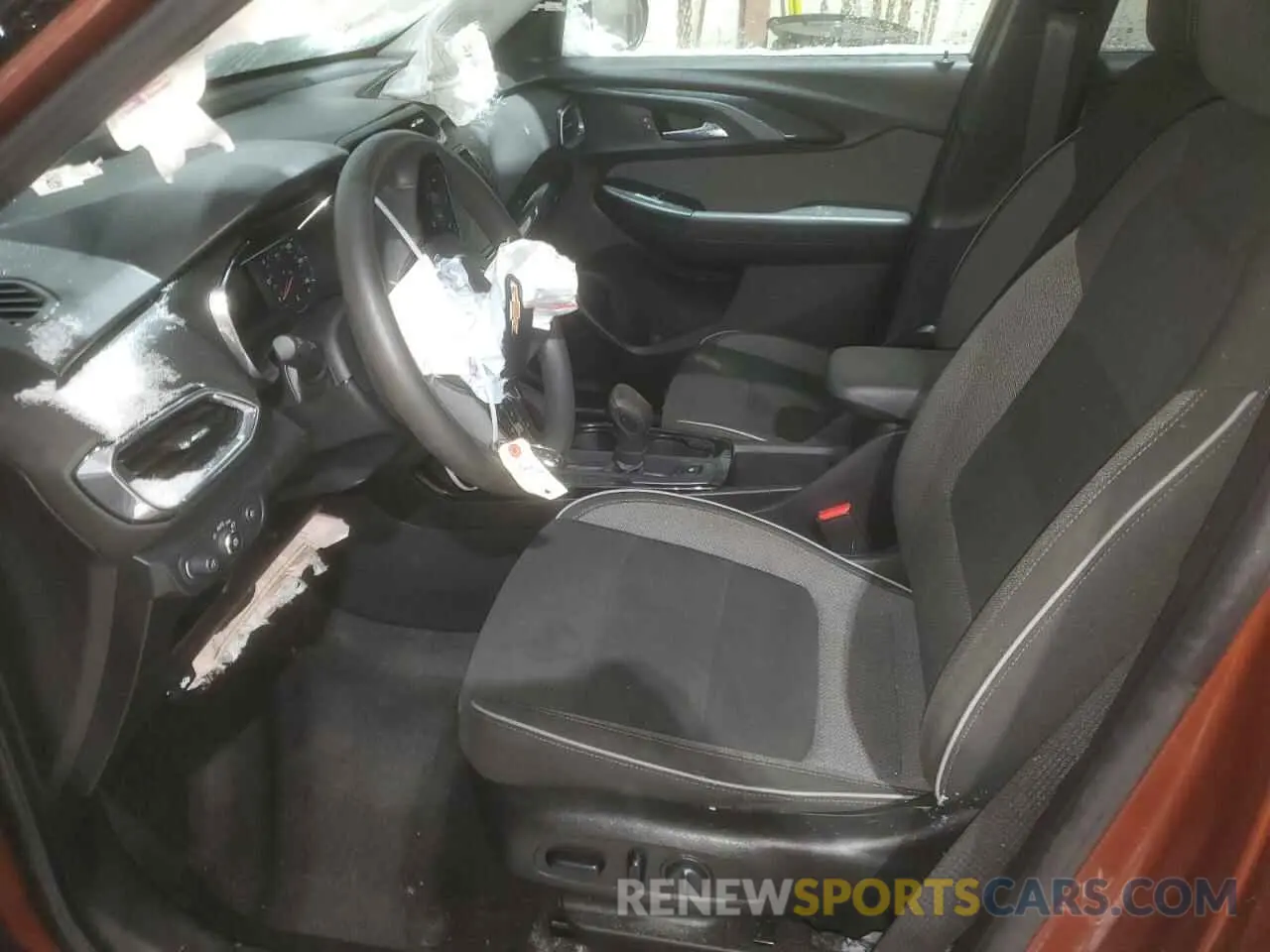 7 fotografías del automóvil dañado KL79MRSL3MB001755 CHEVROLET TRAILBLZR 2021
