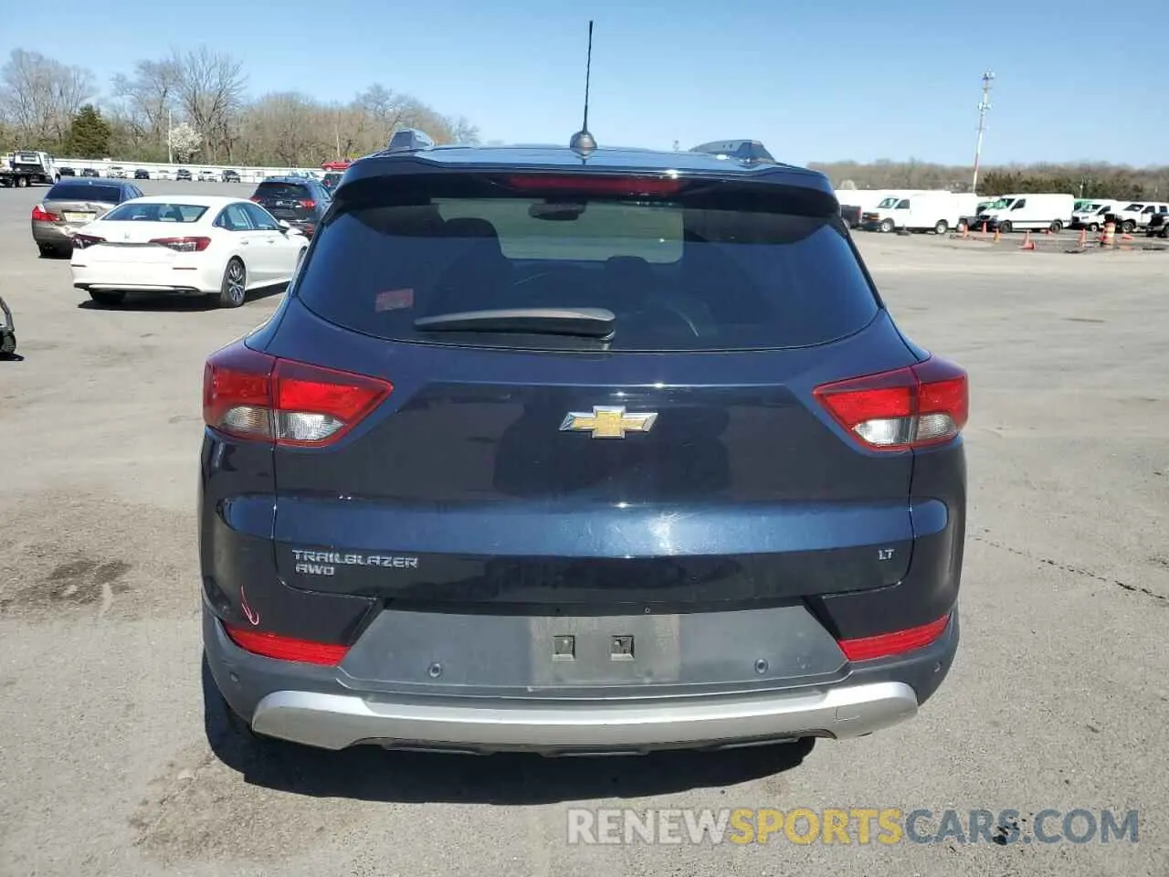 6 fotografías del automóvil dañado KL79MRSL3MB055797 CHEVROLET TRAILBLZR 2021