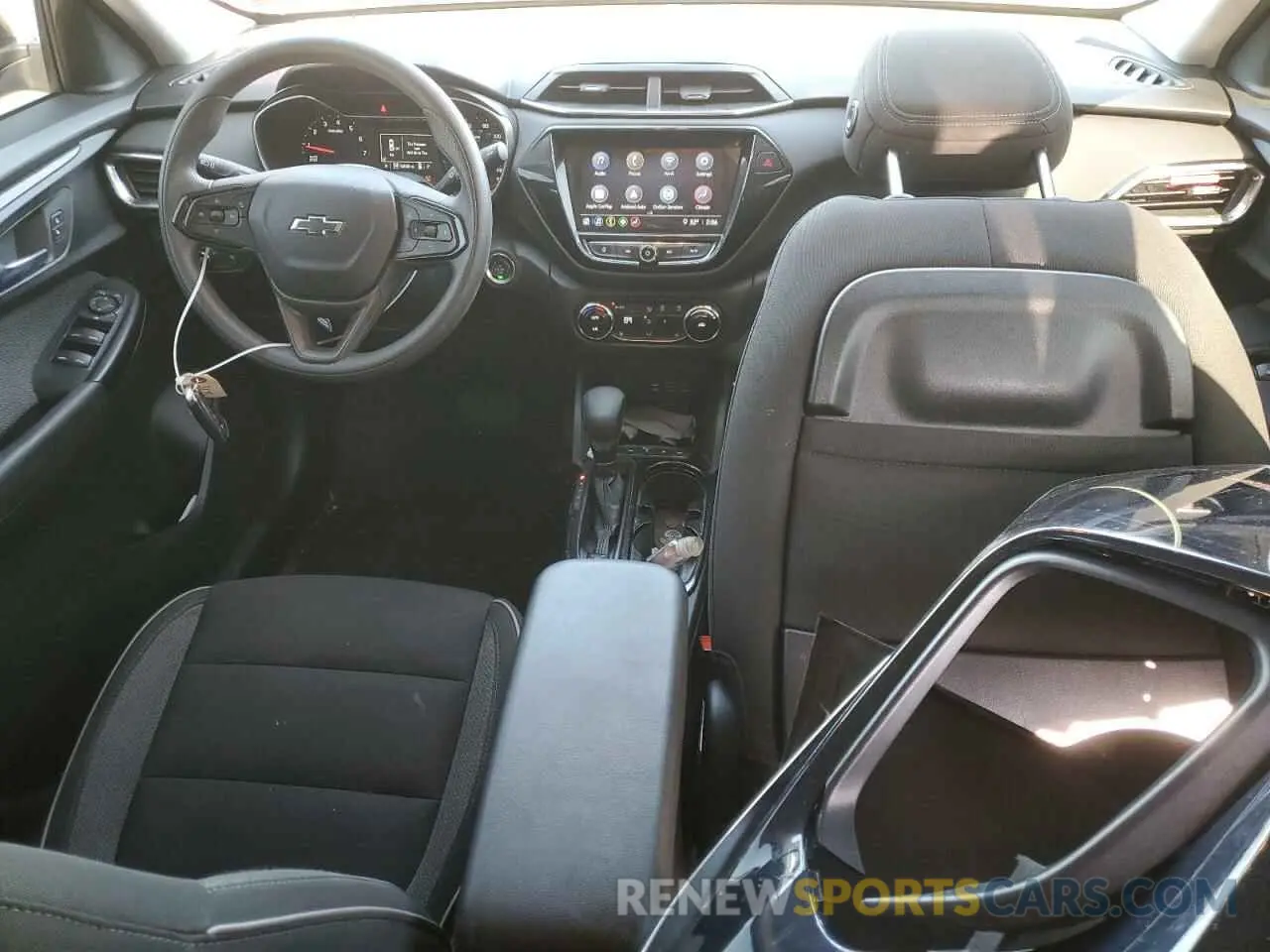8 fotografías del automóvil dañado KL79MRSL3MB055797 CHEVROLET TRAILBLZR 2021