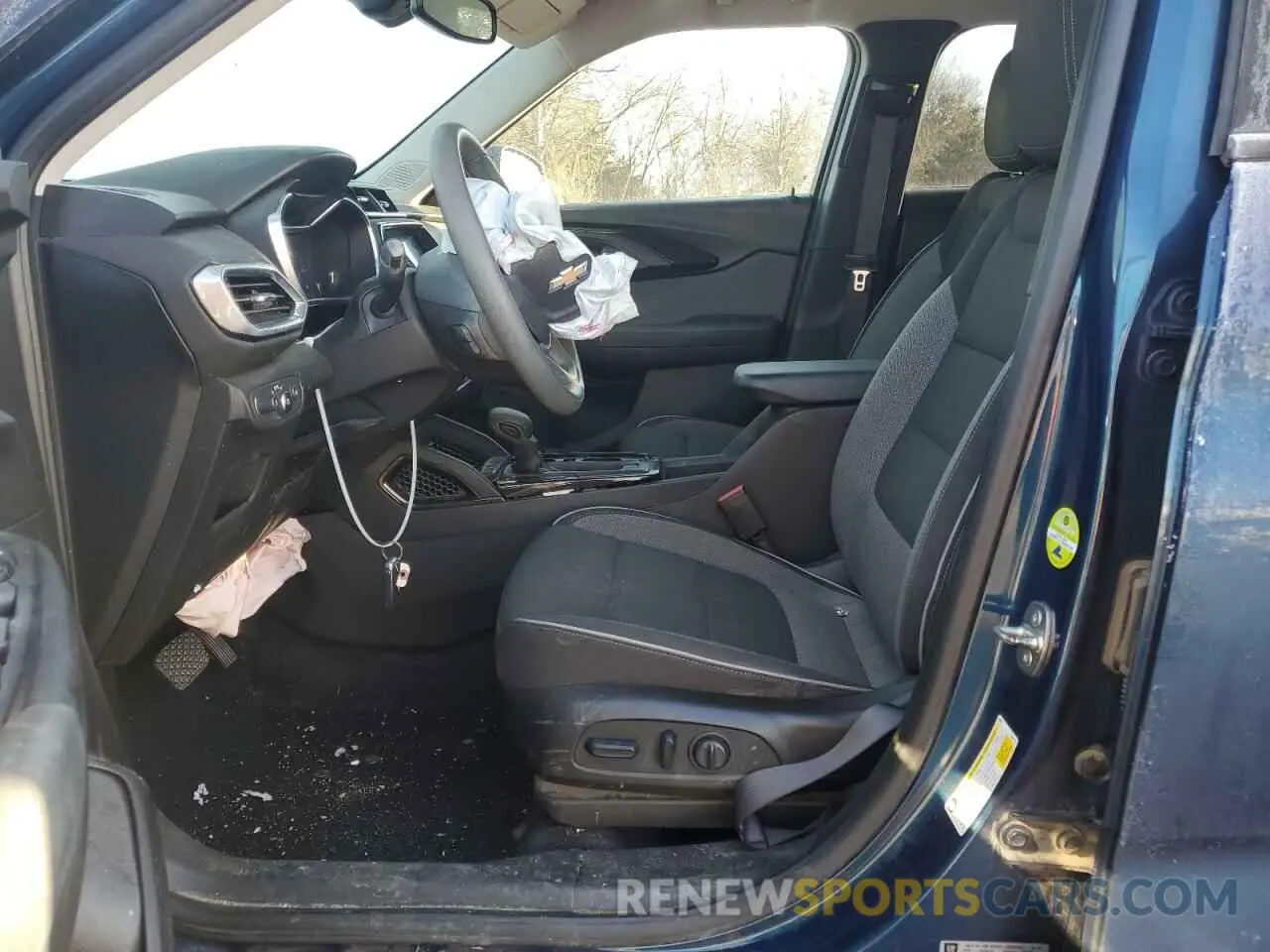 7 fotografías del automóvil dañado KL79MRSL4MB046123 CHEVROLET TRAILBLZR 2021