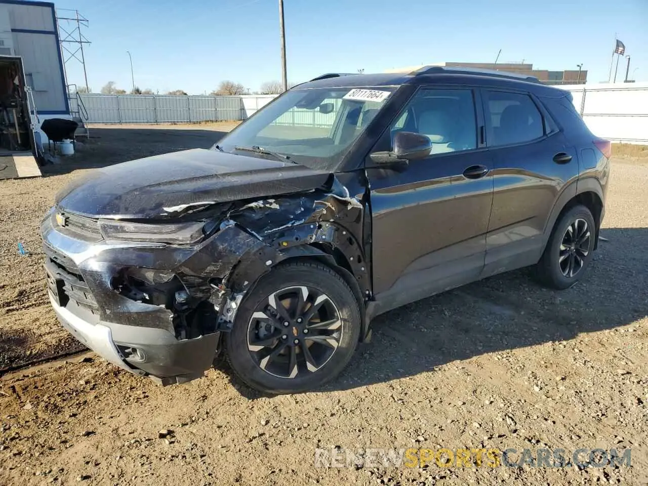 1 fotografías del automóvil dañado KL79MRSL9MB147285 CHEVROLET TRAILBLZR 2021