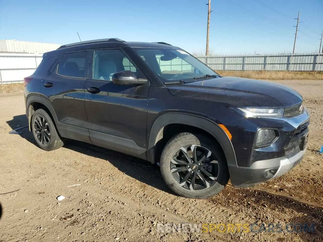 4 fotografías del automóvil dañado KL79MRSL9MB147285 CHEVROLET TRAILBLZR 2021