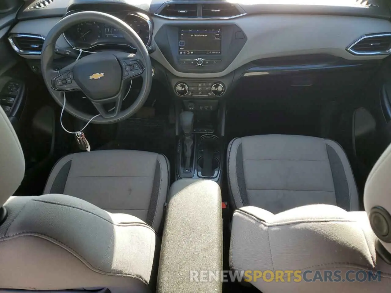 8 fotografías del automóvil dañado KL79MRSL9MB147285 CHEVROLET TRAILBLZR 2021