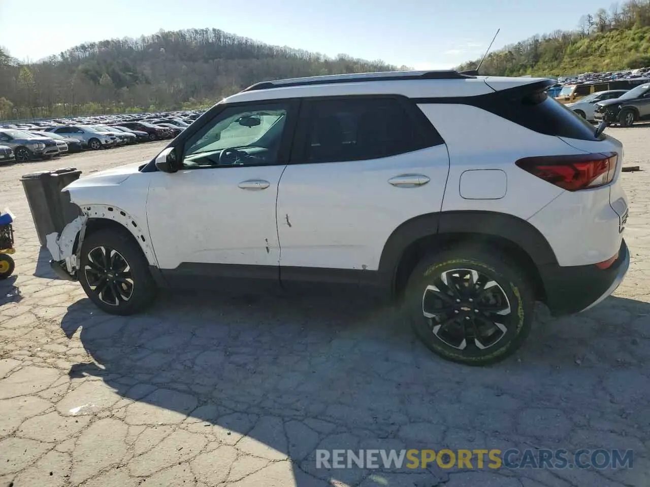 2 fotografías del automóvil dañado KL79MRSLXMB033585 CHEVROLET TRAILBLZR 2021
