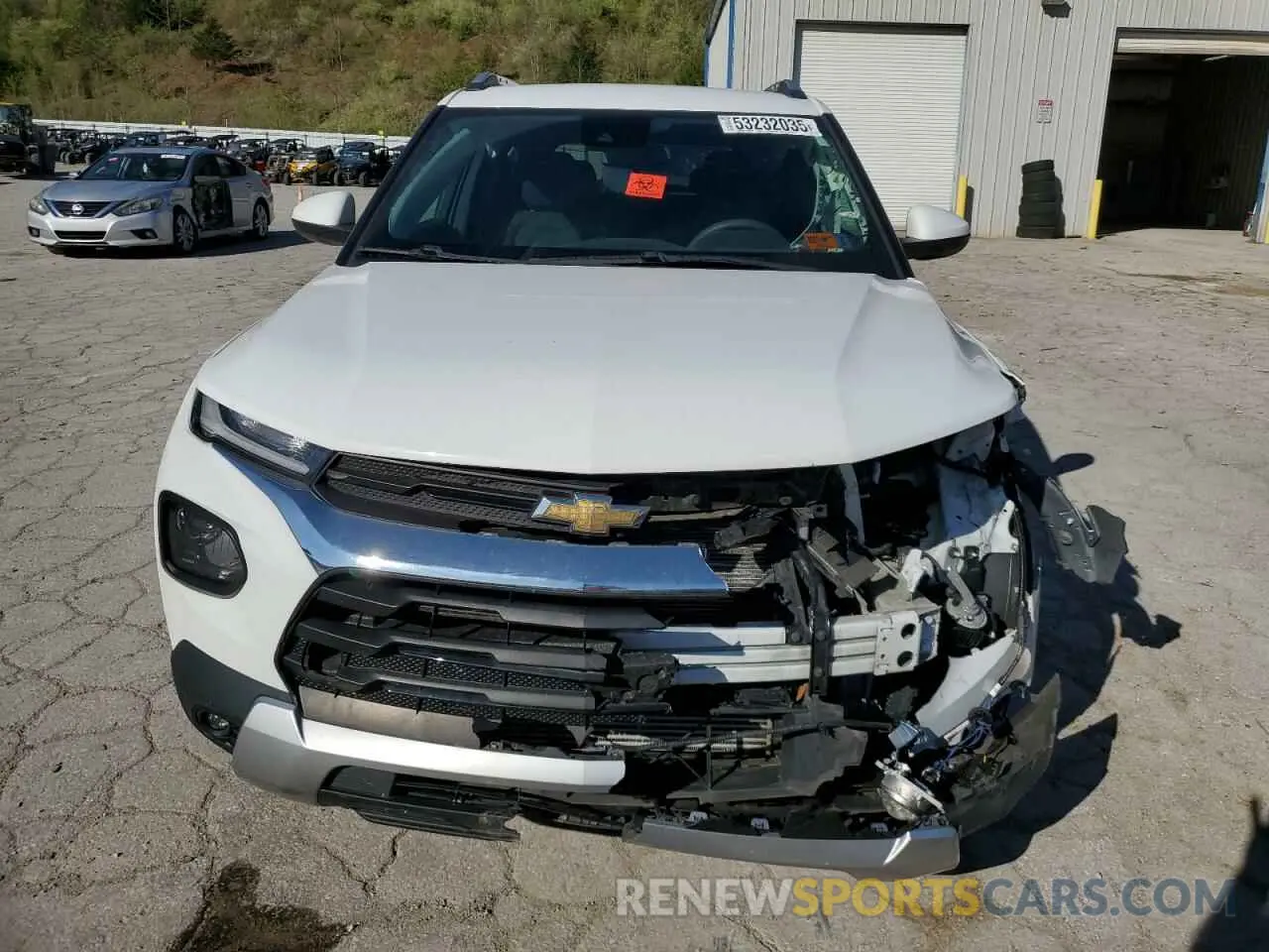 5 fotografías del automóvil dañado KL79MRSLXMB033585 CHEVROLET TRAILBLZR 2021