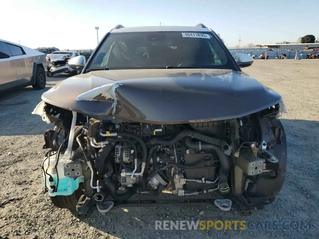 5 fotografías del automóvil dañado KL79MSSL6MB105504 CHEVROLET TRAILBLZR 2021