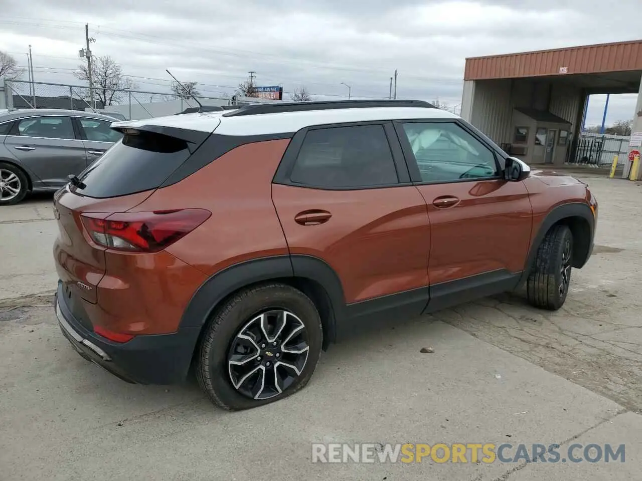3 fotografías del automóvil dañado KL79MSSLXMB029737 CHEVROLET TRAILBLZR 2021