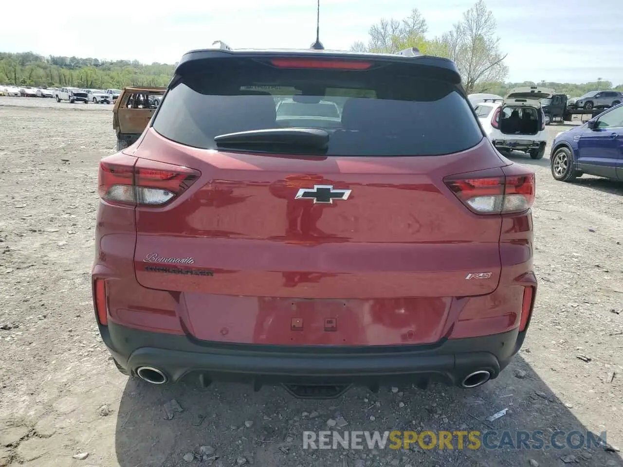 6 fotografías del automóvil dañado KL79MTSL0MB053177 CHEVROLET TRAILBLZR 2021