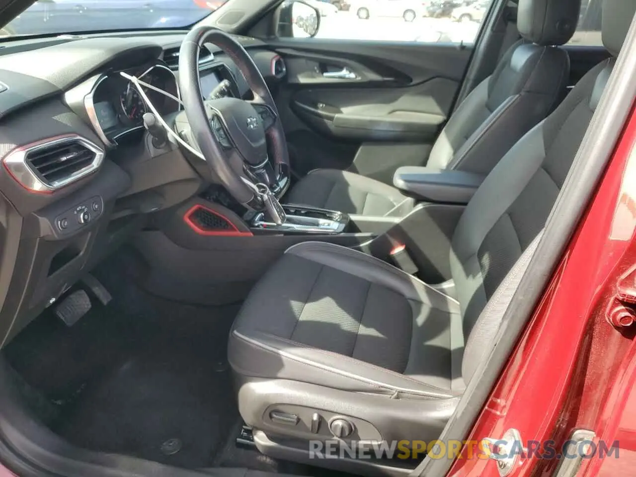 7 fotografías del automóvil dañado KL79MTSL0MB053177 CHEVROLET TRAILBLZR 2021
